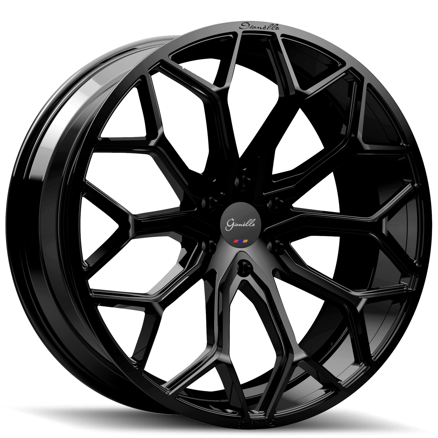 Giovanna Monte Carlo 20x8.5 5x114.3 Gloss Black