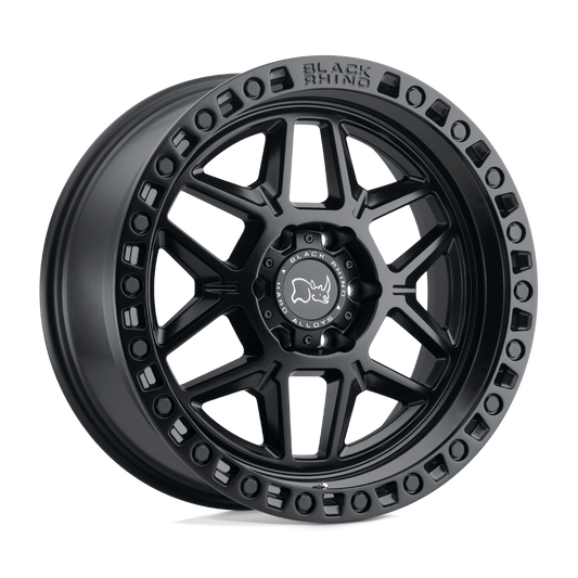 Black Rhino Kelso 17x9 5x127 0 matte Black