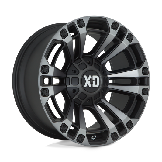 XD Wheels XD851 20x10 satin black W gray tint